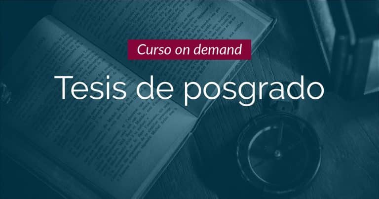 Taller de tesis de posgrado